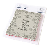 Making Things Happen cling stamp